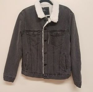 sunrise kingdom sherpa denim jacket Off 